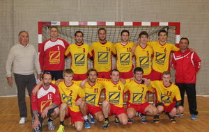 HAND-BALL  RENCONTRE ALBE SENIOR A   / ENTENTE GRAVIGNY MISEREY